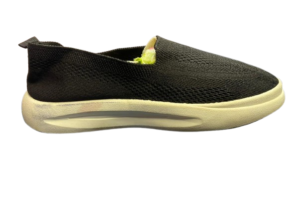 Black Casual Mesh Sneakers – Comfortable & Lightweight (Sizes 39–40)