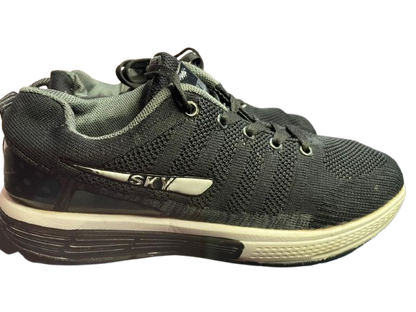 Black Casual  Sneakers – Comfortable & Lightweight (Sizes 39–40)